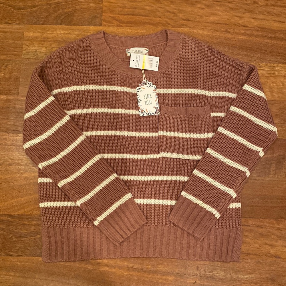 NWT Striped Sweater